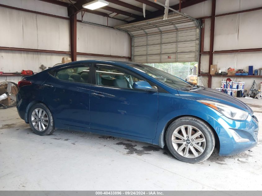 2015 Hyundai Elantra Se (Ulsan Plant) VIN: KMHDH4AE4FU392974 Lot: 40433896