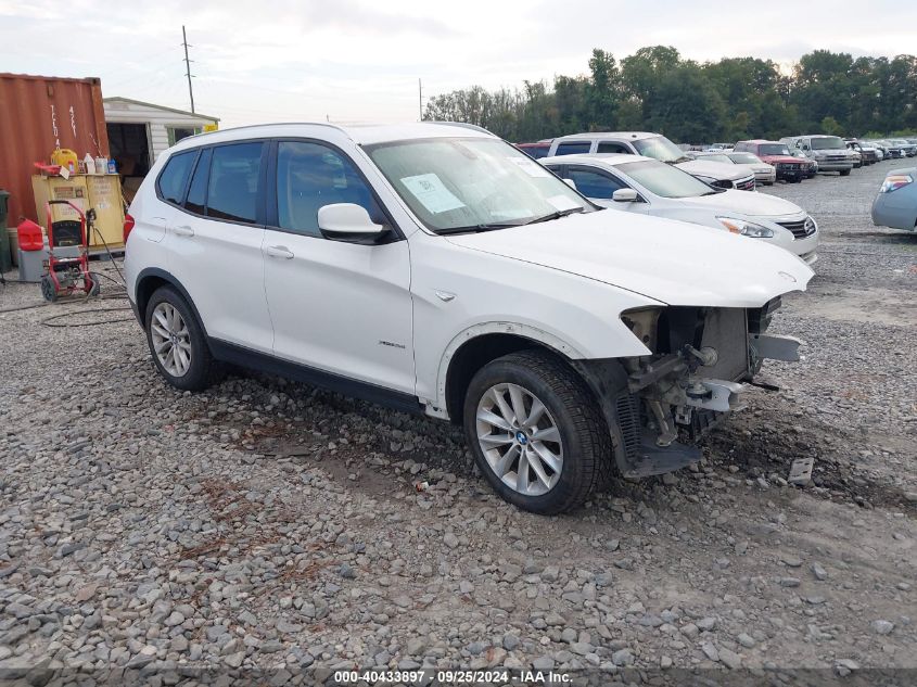 2013 BMW X3 XDRIVE28I - 5UXWX9C50D0A26543