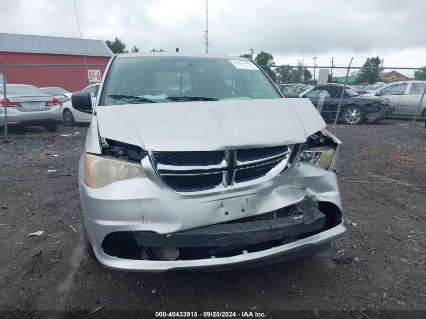 2012 Dodge Grand Caravan Se/Avp VIN: 2C4RDGBG8CR360576 Lot: 40433915