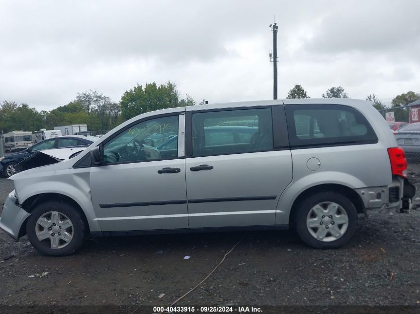 2012 Dodge Grand Caravan Se/Avp VIN: 2C4RDGBG8CR360576 Lot: 40433915