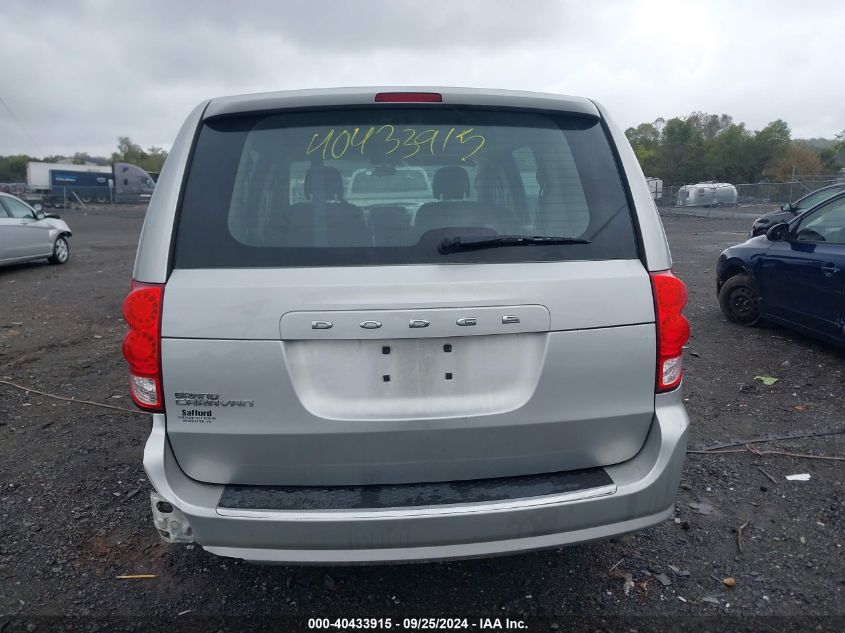 2012 Dodge Grand Caravan Se/Avp VIN: 2C4RDGBG8CR360576 Lot: 40433915