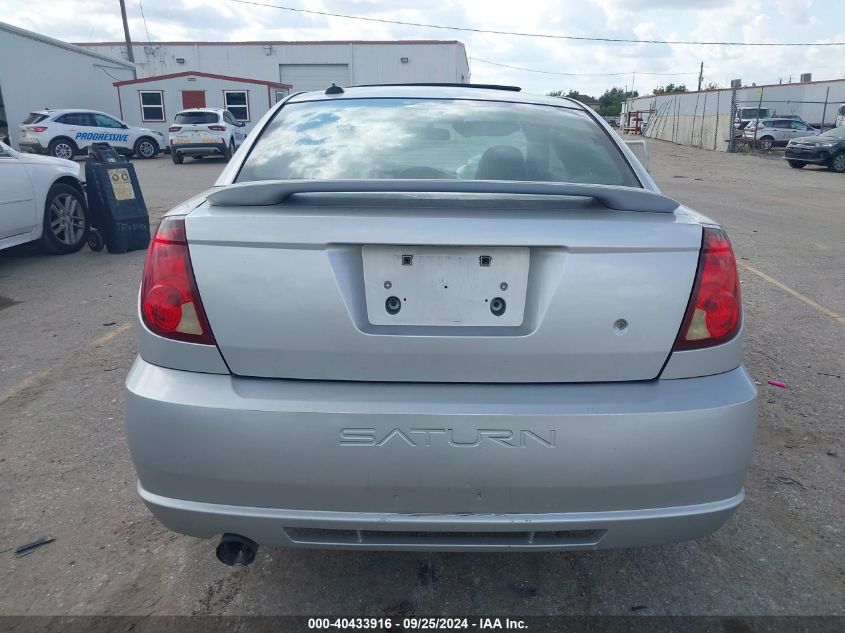 2004 Saturn Ion Red Line VIN: 1G8AY12P04Z213166 Lot: 40433916