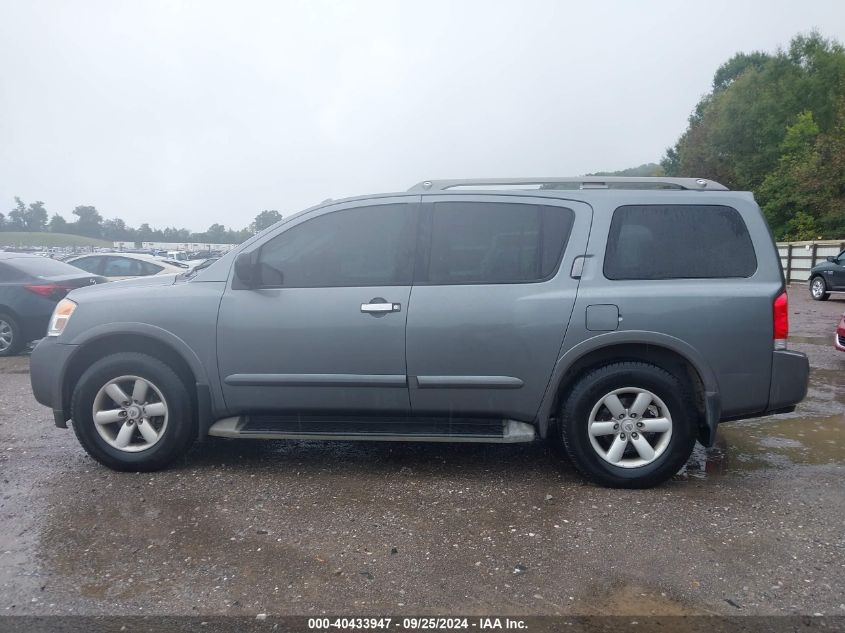 2013 Nissan Armada Sv VIN: 5N1BA0NDXDN611773 Lot: 40433947