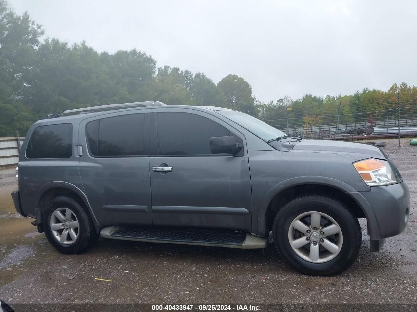 2013 Nissan Armada Sv VIN: 5N1BA0NDXDN611773 Lot: 40433947