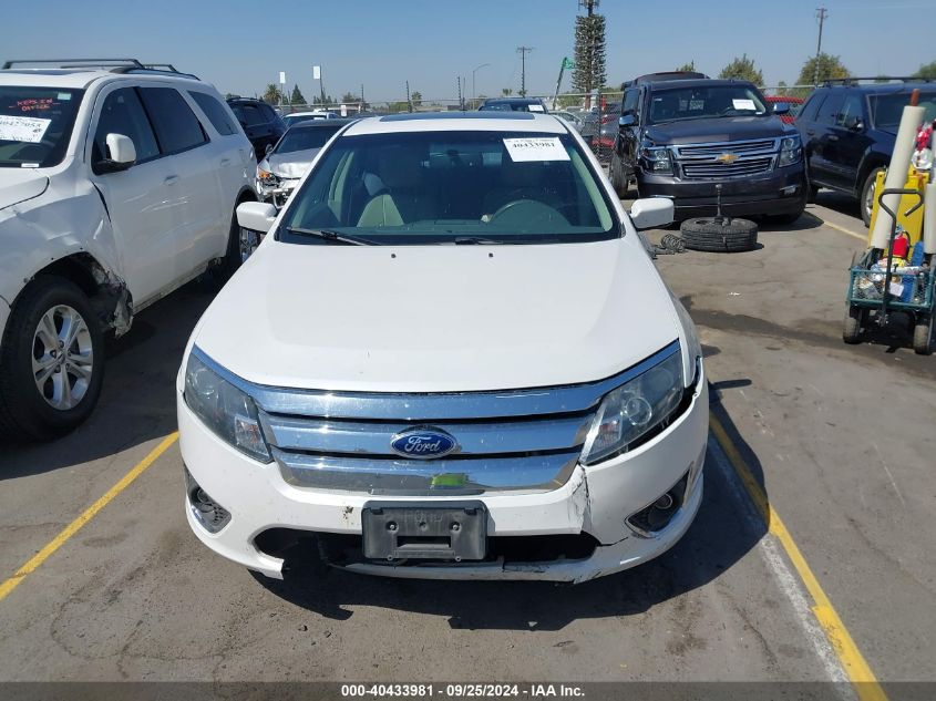 2012 Ford Fusion Sel VIN: 3FAHP0JA8CR365915 Lot: 40433981