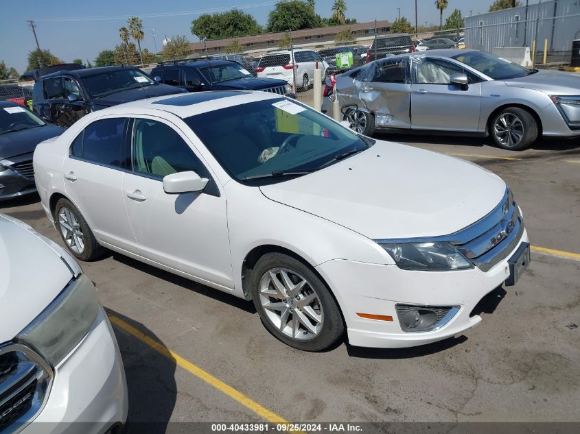 2012 Ford Fusion Sel VIN: 3FAHP0JA8CR365915 Lot: 40433981