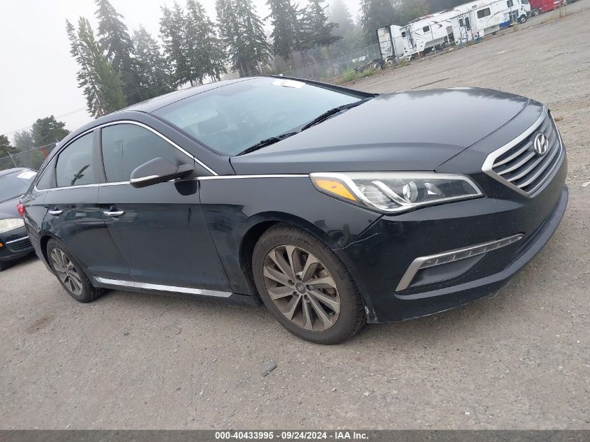 5NPE34AF1HH440525 2017 Hyundai Sonata Sport