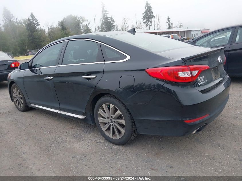 5NPE34AF1HH440525 2017 Hyundai Sonata Sport