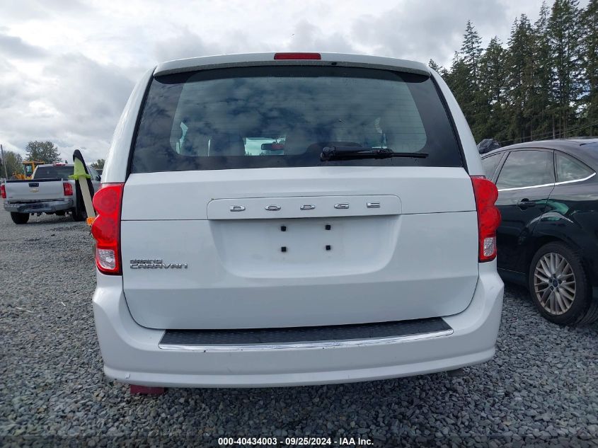 2014 Dodge Grand Caravan American Value Pkg VIN: 2C4RDGBG3ER162460 Lot: 40434003