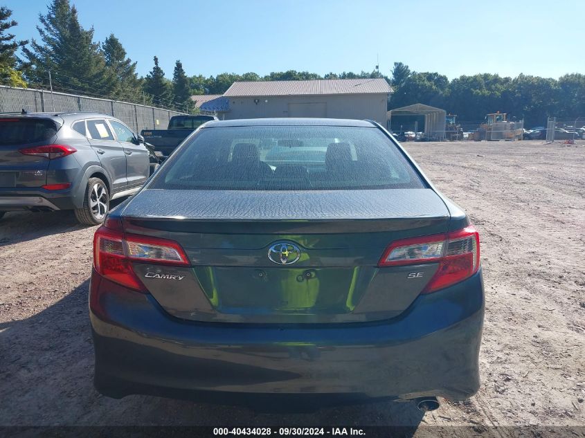 2012 Toyota Camry Se VIN: 4T1BF1FK9CU150266 Lot: 40434028