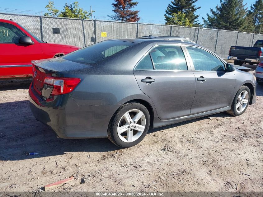 2012 Toyota Camry Se VIN: 4T1BF1FK9CU150266 Lot: 40434028