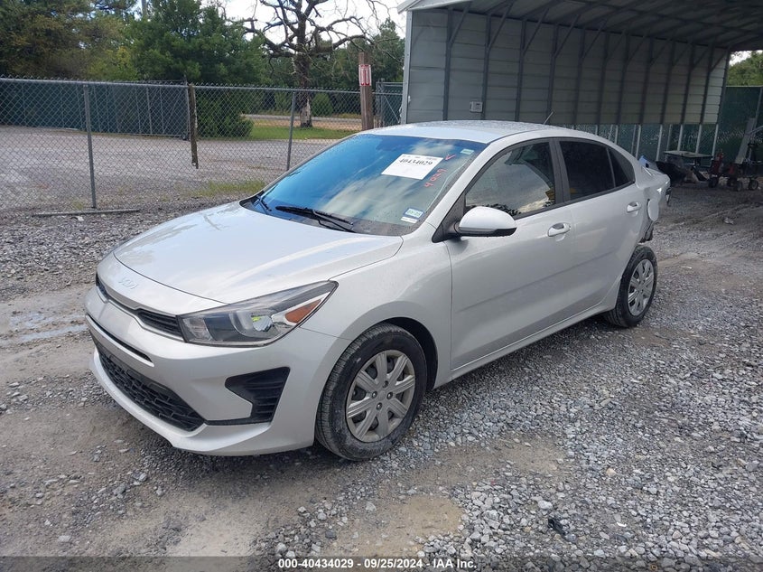 2022 KIA RIO S - 3KPA24ADXNE463253