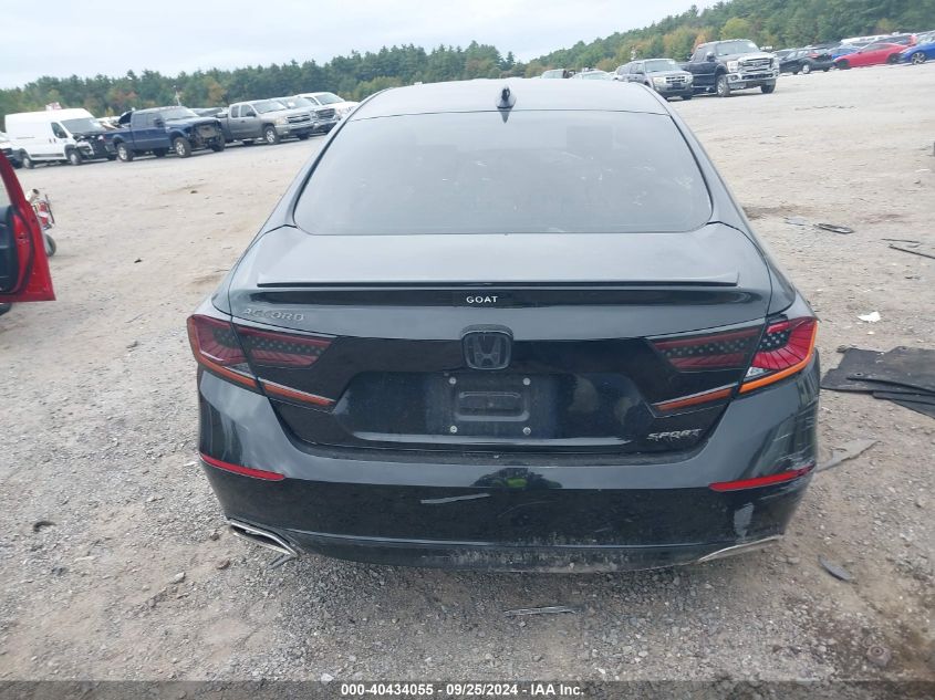 1HGCV1F36JA020496 2018 Honda Accord Sport