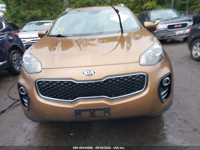 2017 Kia Sportage Lx VIN: KNDPMCAC6H7056914 Lot: 40434066