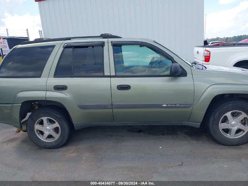 2004 Chevrolet Trailblazer Ls VIN: 1GNDS13S742276983 Lot: 40434077