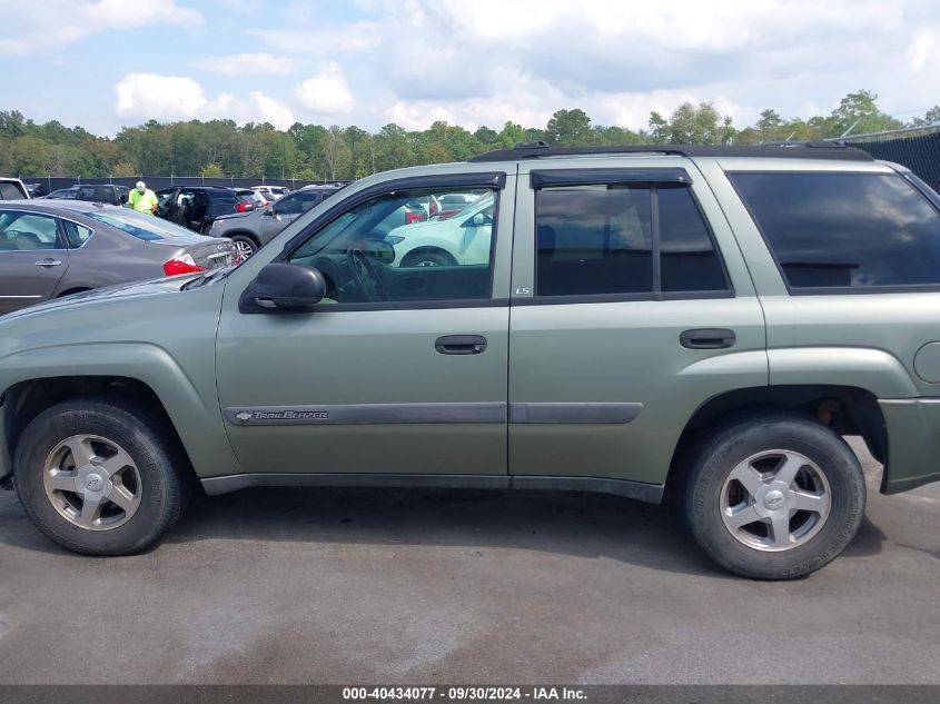 2004 Chevrolet Trailblazer Ls VIN: 1GNDS13S742276983 Lot: 40434077