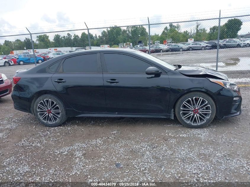 2021 Kia Forte Gt Manual VIN: 3KPF44AC9ME315505 Lot: 40434079