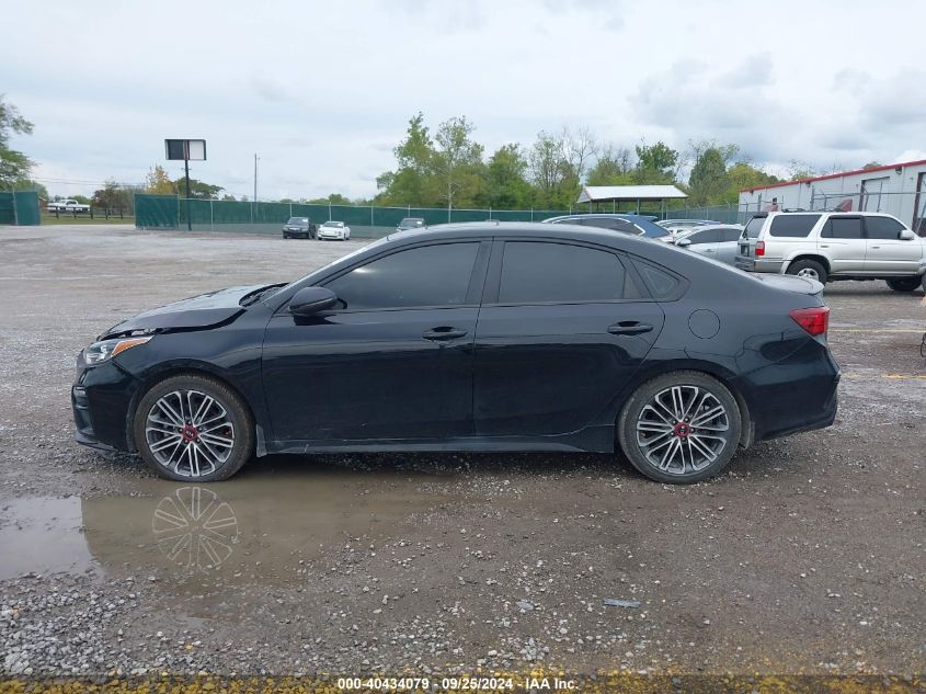 2021 Kia Forte Gt Manual VIN: 3KPF44AC9ME315505 Lot: 40434079