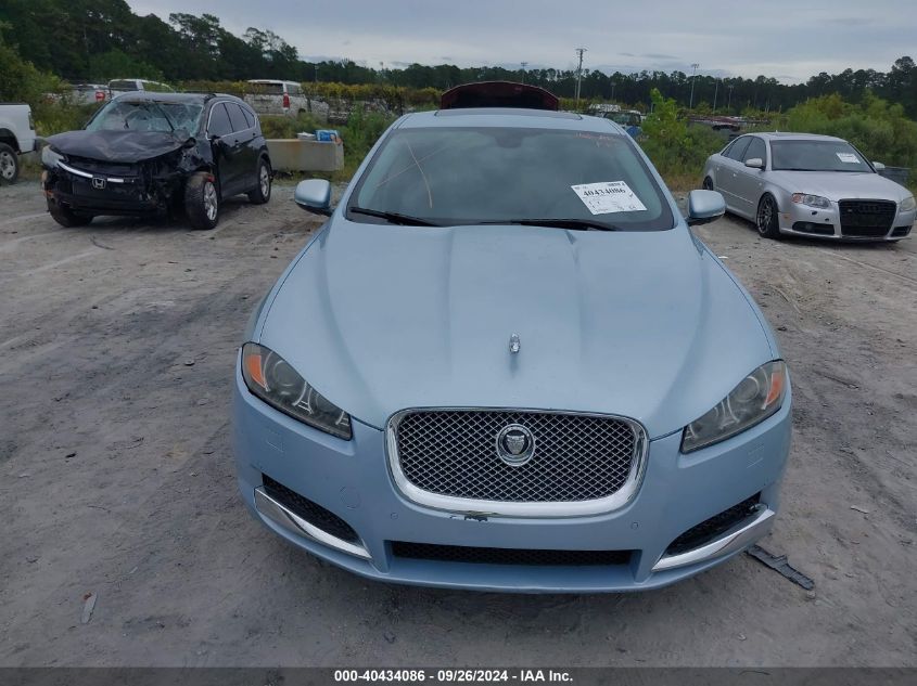 2012 Jaguar Xf VIN: SAJWA0FB7CLS52087 Lot: 40434086