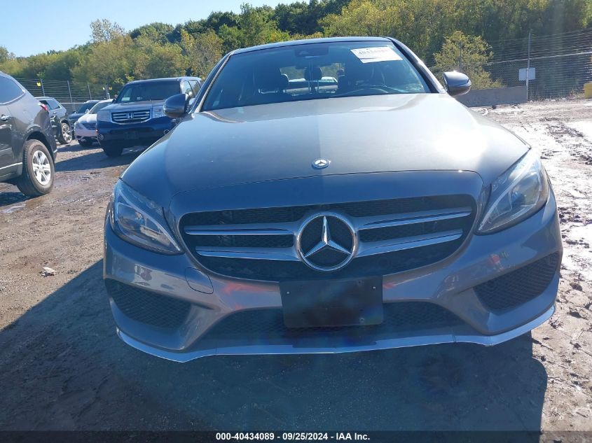 2017 Mercedes-Benz C 300 4Matic/Luxury 4Matic/Sport 4Matic VIN: 55SWF4KB5HU203606 Lot: 40434089