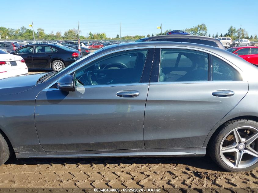 2017 Mercedes-Benz C 300 4Matic/Luxury 4Matic/Sport 4Matic VIN: 55SWF4KB5HU203606 Lot: 40434089