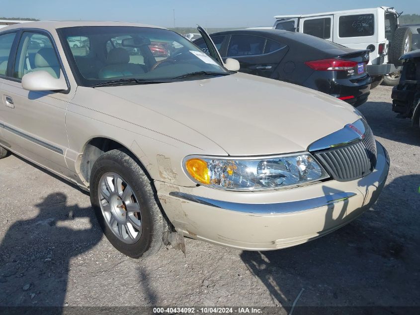 2000 Lincoln Continental VIN: 1LNHM97V2YY803057 Lot: 40434092