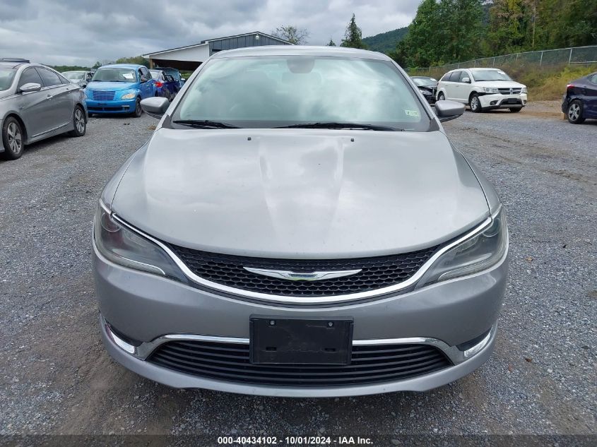 1C3CCCAB0GN180362 2016 Chrysler 200 Limited Platinum