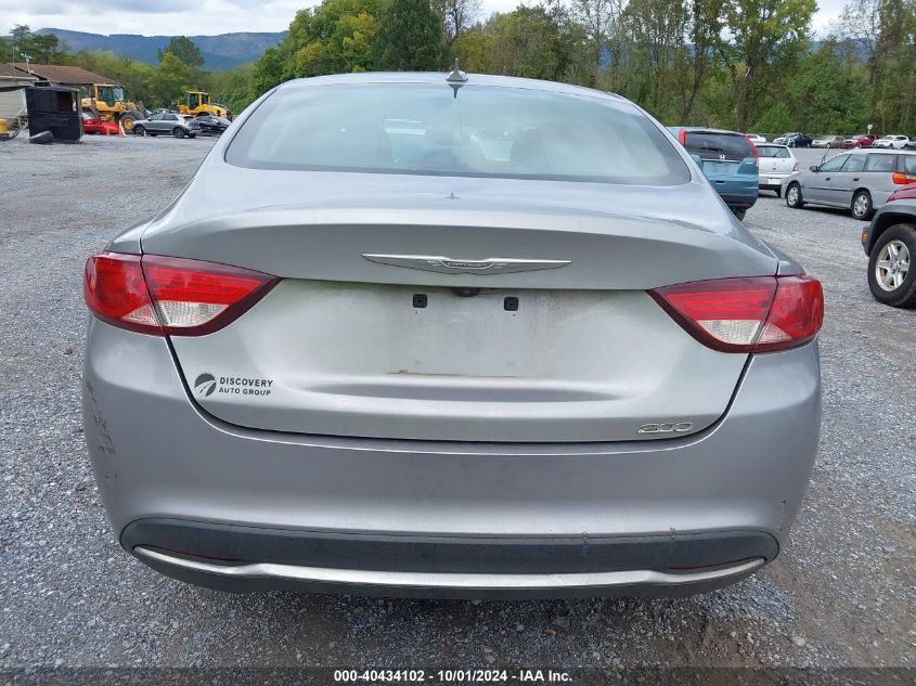 1C3CCCAB0GN180362 2016 Chrysler 200 Limited Platinum