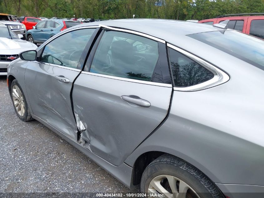 1C3CCCAB0GN180362 2016 Chrysler 200 Limited Platinum