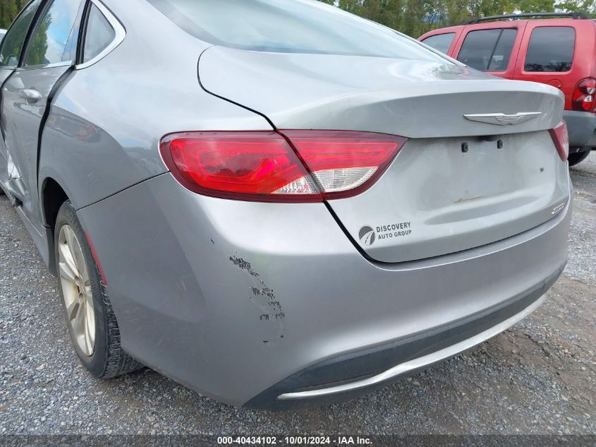 1C3CCCAB0GN180362 2016 Chrysler 200 Limited Platinum