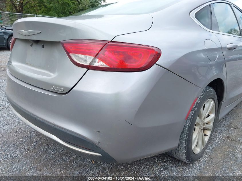 1C3CCCAB0GN180362 2016 Chrysler 200 Limited Platinum