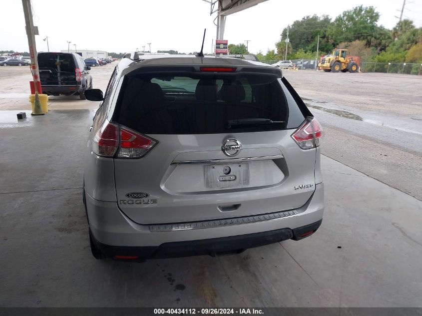 2016 NISSAN ROGUE SV - KNMAT2MV7GP640995