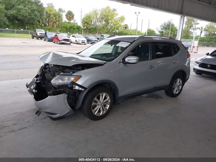 2016 NISSAN ROGUE SV - KNMAT2MV7GP640995