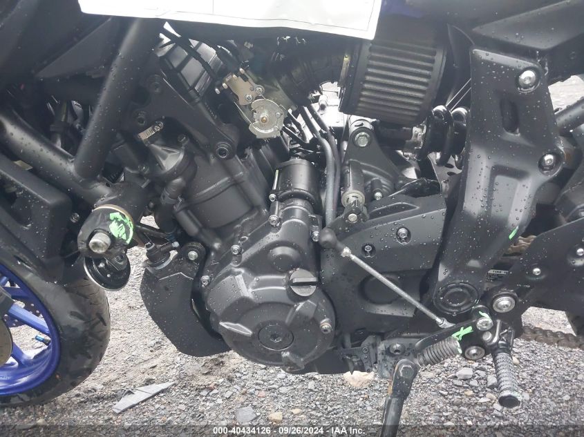 2021 Yamaha Mt07 VIN: JYARM32E0MA001408 Lot: 40434126