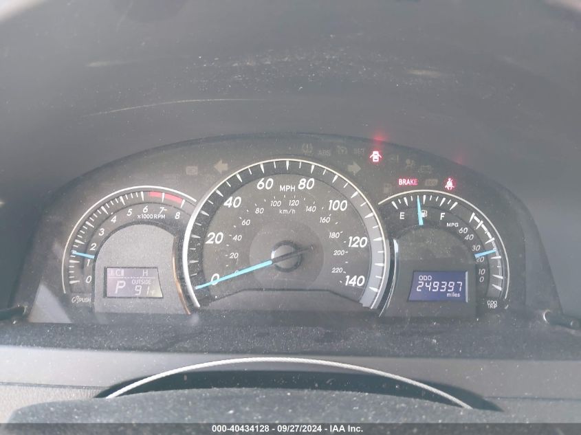 4T1BF1FK9CU547511 2012 Toyota Camry Le