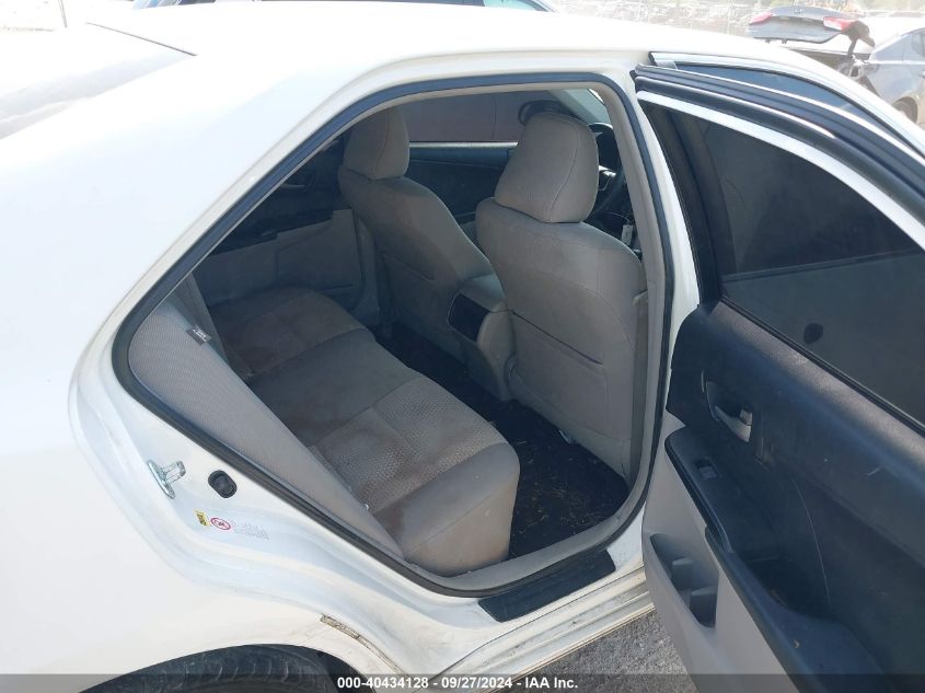 4T1BF1FK9CU547511 2012 Toyota Camry Le