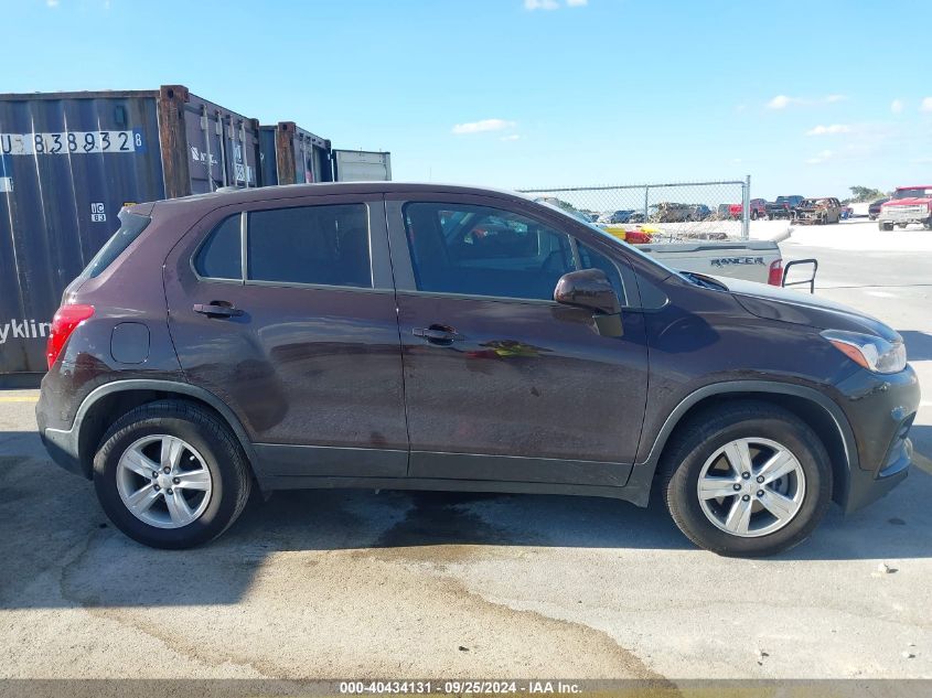 2020 Chevrolet Trax Fwd Ls VIN: KL7CJKSB5LB352601 Lot: 40434131