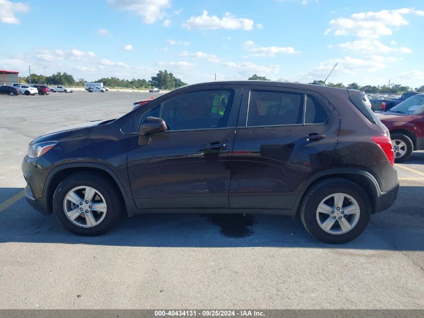 2020 Chevrolet Trax Fwd Ls VIN: KL7CJKSB5LB352601 Lot: 40434131