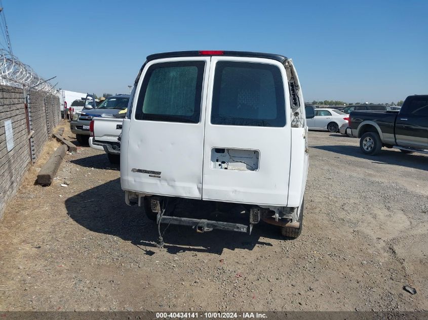 2014 Chevrolet Express 2500 Work Van VIN: 1GCWGFFA5E1102646 Lot: 40434141