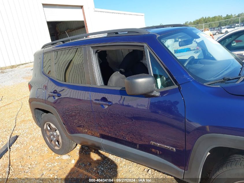 2016 Jeep Renegade Sport VIN: ZACCJBAT1GPE42658 Lot: 40434184