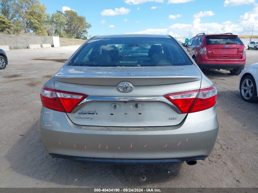 2016 Toyota Camry Se VIN: 4T1BF1FK9GU612878 Lot: 40434190