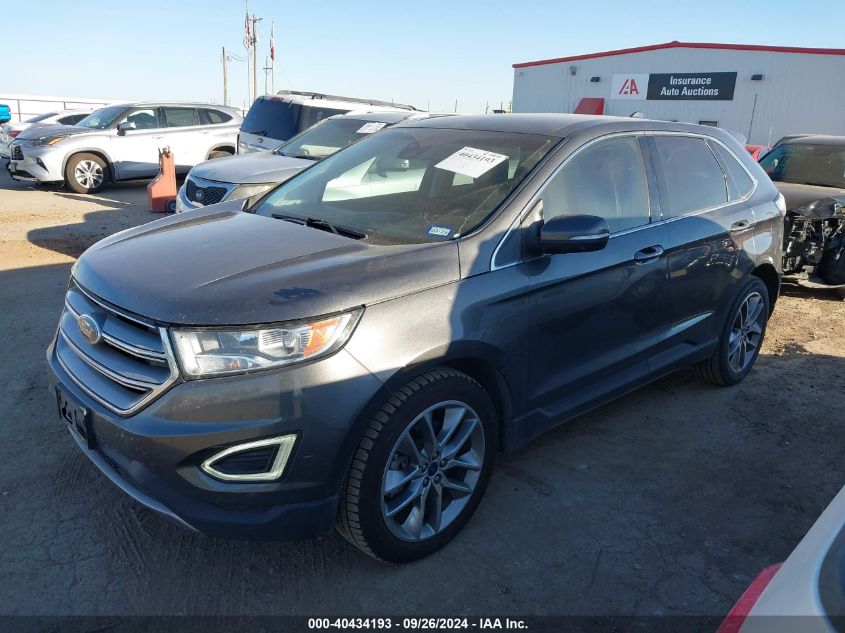 VIN 2FMPK3K85JBB72193 2018 FORD EDGE no.2