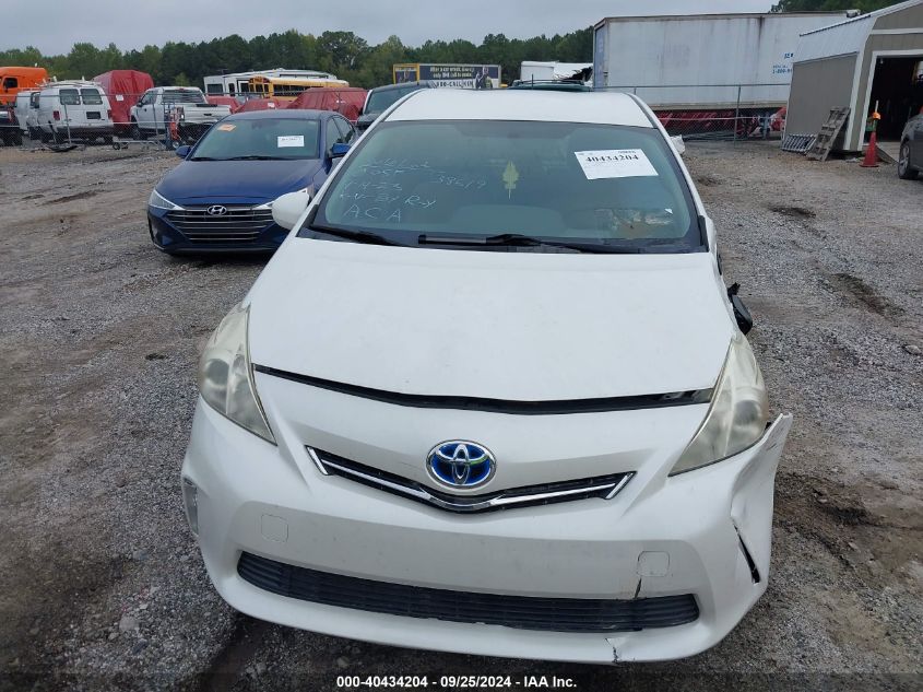 JTDZN3EU9E3296650 2014 Toyota Prius V Two