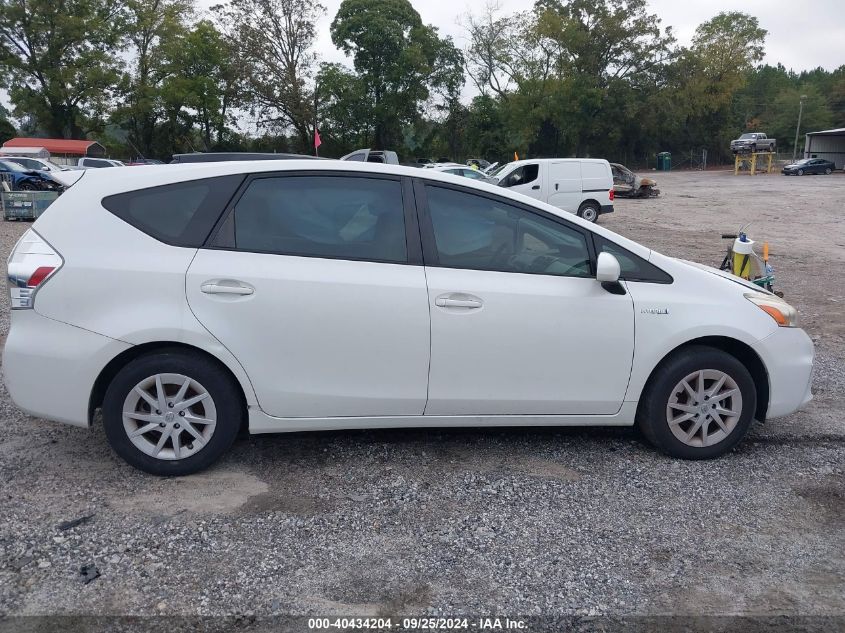 2014 Toyota Prius V Two VIN: JTDZN3EU9E3296650 Lot: 40434204