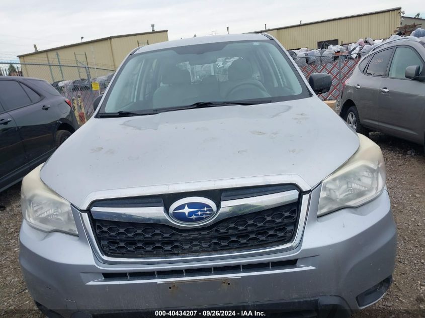 2014 Subaru Forester 2.5I VIN: JF2SJAAC2EH529285 Lot: 40434207