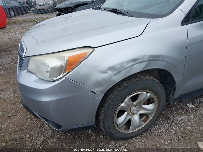 2014 Subaru Forester 2.5I VIN: JF2SJAAC2EH529285 Lot: 40434207