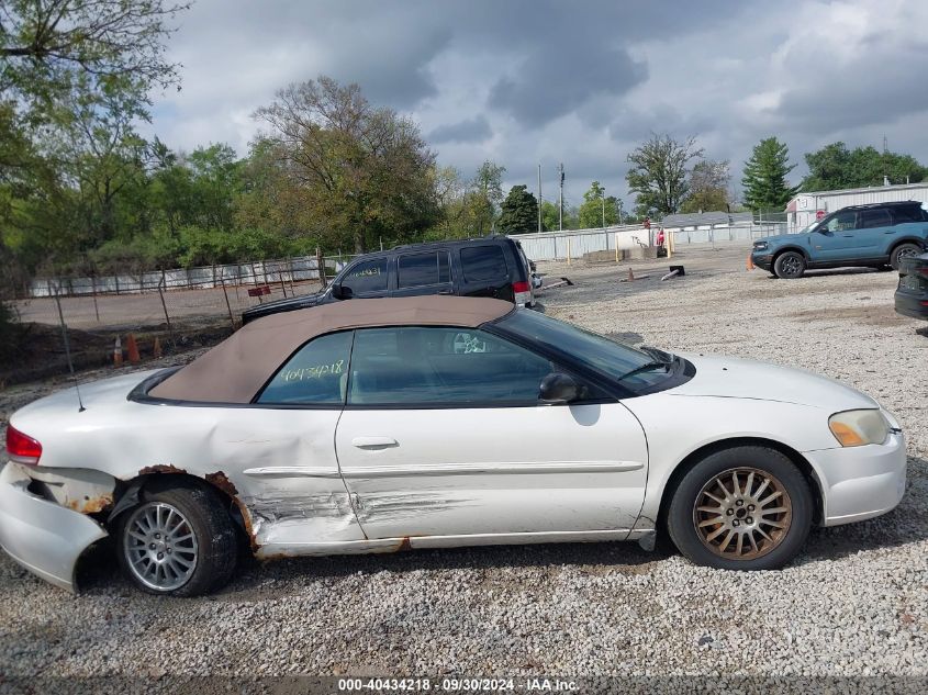 2004 Chrysler Sebring Lxi VIN: 1C3EL55R54N373341 Lot: 40434218