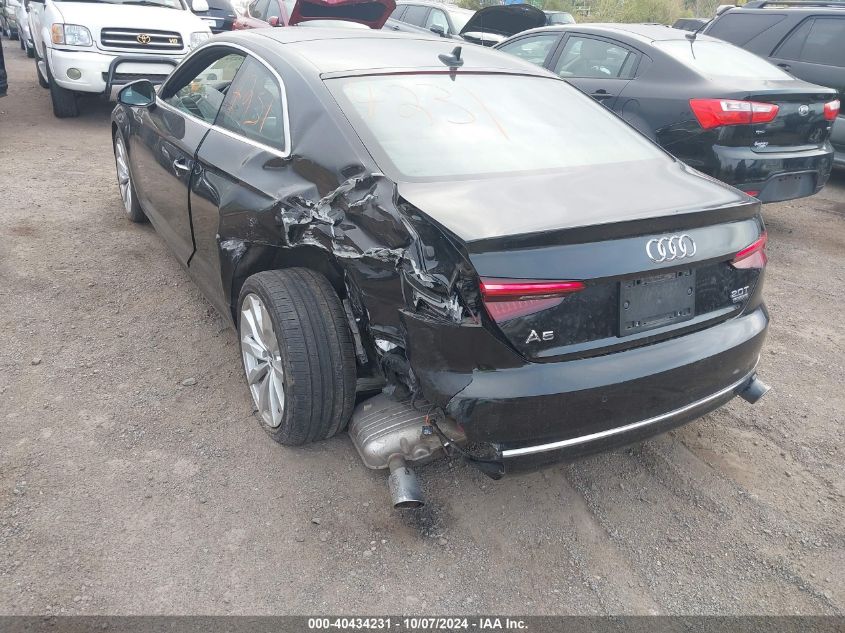 WAUPNAF57JA058124 2018 Audi A5 2.0T Premium