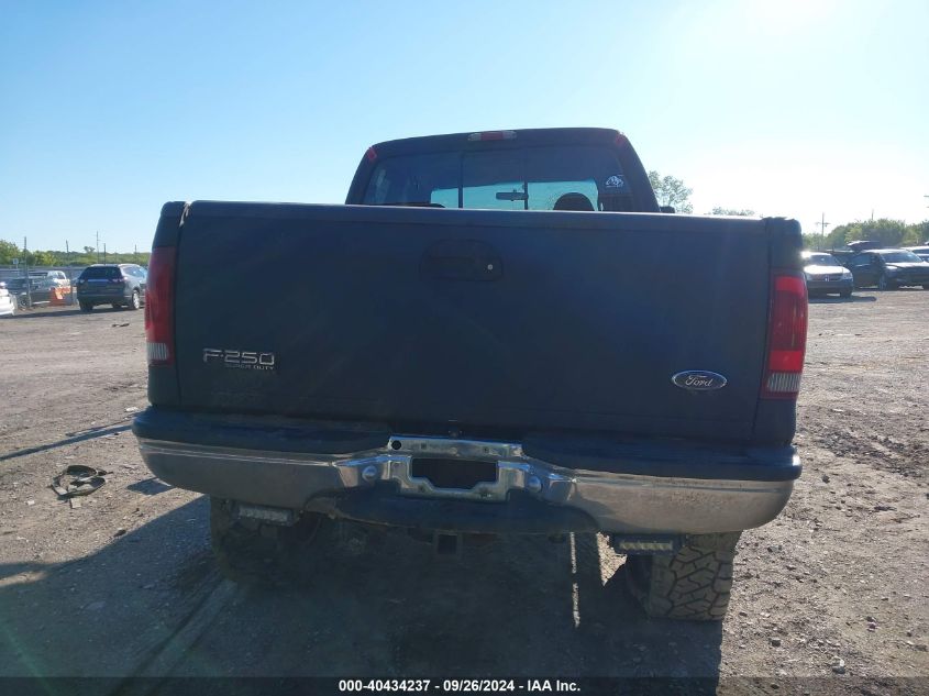 2000 Ford F250 Super Duty VIN: 1FTNW21FXYEB21815 Lot: 40434237