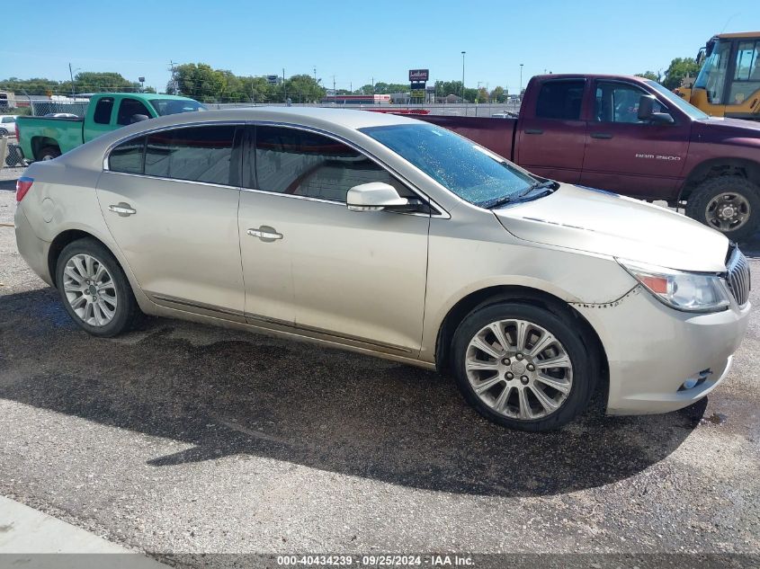 2013 Buick Lacrosse Premium 1 Group VIN: 1G4GF5E31DF249662 Lot: 40434239